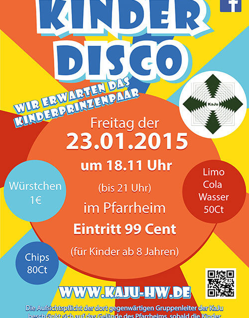 Kinderdisco 2015